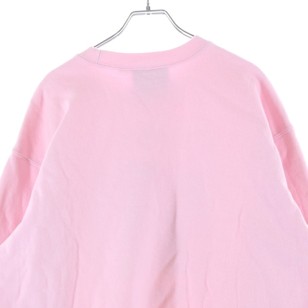 SUPREME(シュプリーム) 21SS ×HYSTERIC GLAMOUR Crewneck ヒステリックグラマー クルーネック 長袖スウェットトレーナー ピンク