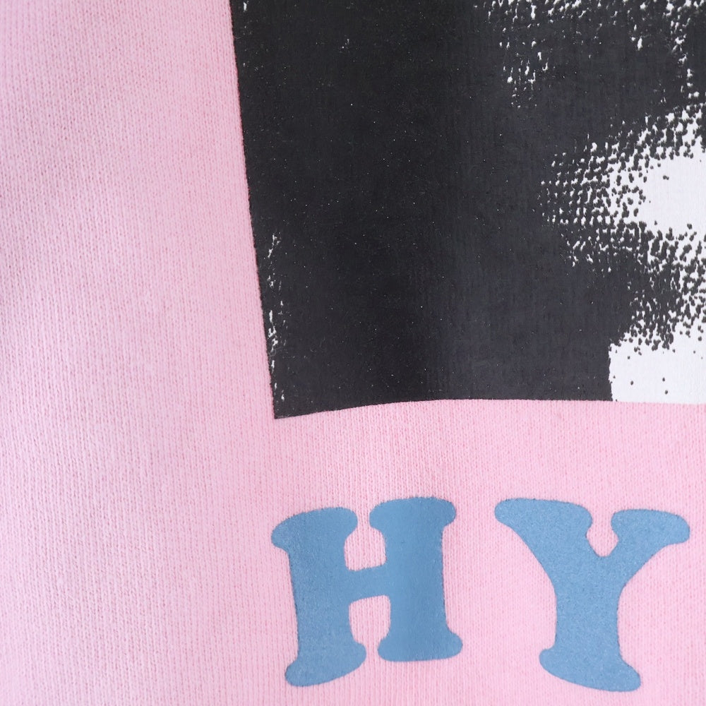 SUPREME(シュプリーム) 21SS ×HYSTERIC GLAMOUR Crewneck ヒステリックグラマー クルーネック 長袖スウェットトレーナー ピンク