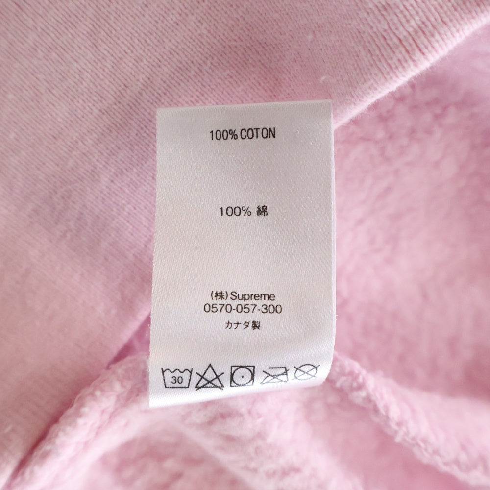 SUPREME(シュプリーム) 21SS ×HYSTERIC GLAMOUR Crewneck ヒステリックグラマー クルーネック 長袖スウェットトレーナー ピンク