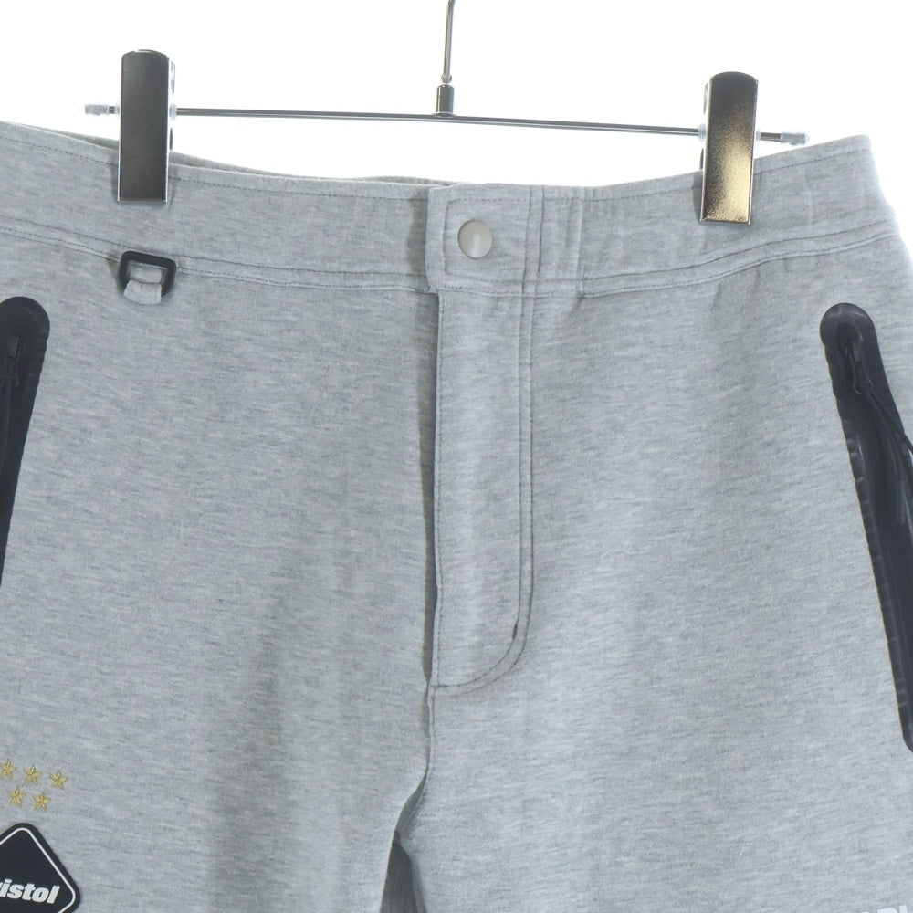 F.C.R.B./F.C.Real Bristol/FCRB(エフシーアールビー/エフシーレアルブリストル) 20SS FLAT HEM SWEAT TRAINING PANTS フラットヘム スウェットトレーニングパンツ グレー FCRB-200047