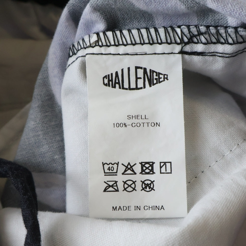 CHALLENGER(チャレンジャー) 25SS FIRE PANTS ファイヤー 総柄デザイン ワークパンツ トラウザー ブラック/パープル CLG-PT 025-004