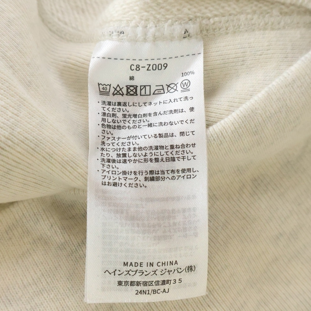 SOPHNET.(ソフネット) ×Champion Reverse Weave Crew チャンピオン リバースウィーブ クルーネックスウェットトレーナー アイボリー C8-Z009