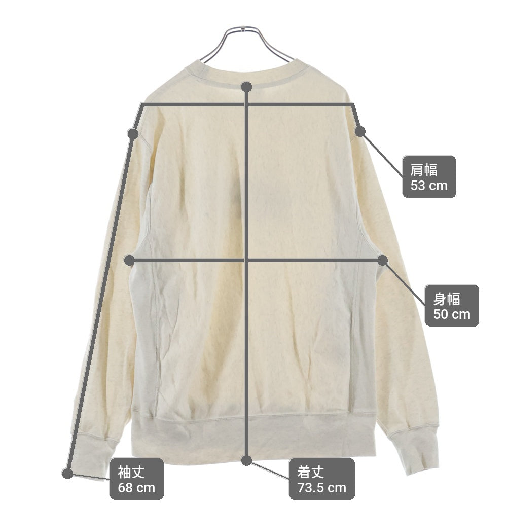 SOPHNET.(ソフネット) ×Champion Reverse Weave Crew チャンピオン リバースウィーブ クルーネックスウェットトレーナー アイボリー C8-Z009