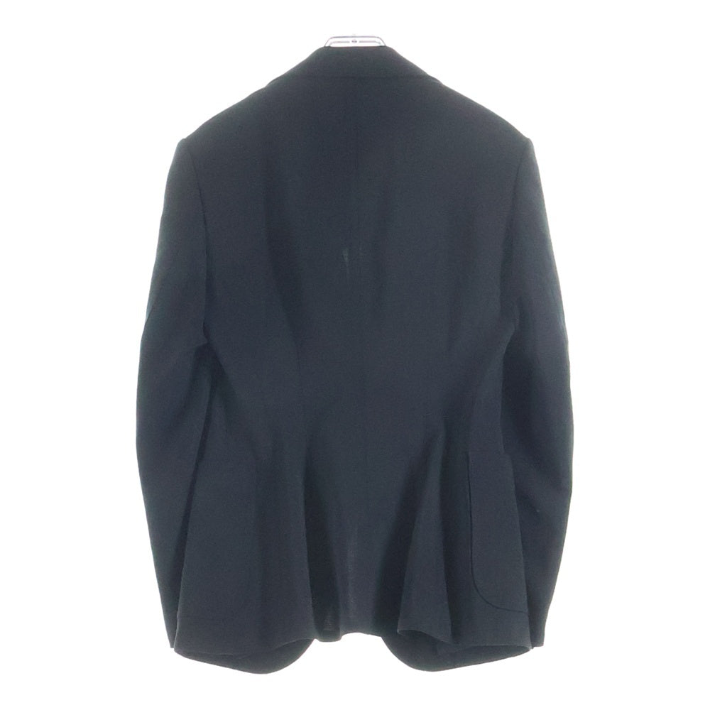 JUNYA WATANABE COMME des GARCONS(ジュンヤワタナベ コムデギャルソン) ウール ポリステッチ 1B テーラードジャケット ブラック JE-J066