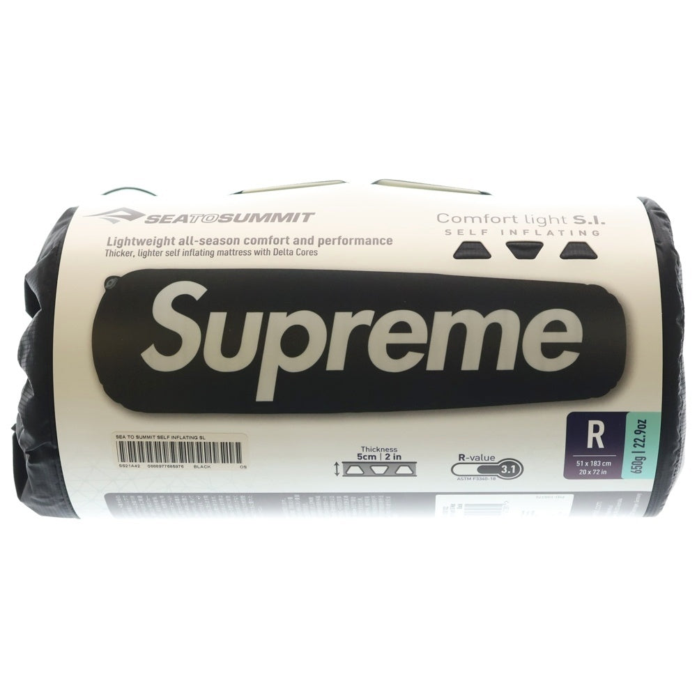SUPREME(シュプリーム) 21SS Sea to Summit Self Inflating Sleeping Mat シートゥサミット セルフ インフラッティング スリーピングマット ブラック