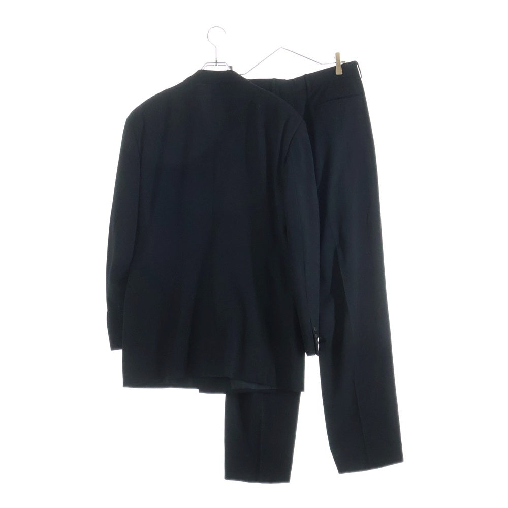 GIORGIO ARMANI(ジョルジオアルマーニ) ウール テーラードジャケット スラックス セットアップスーツ ブラック