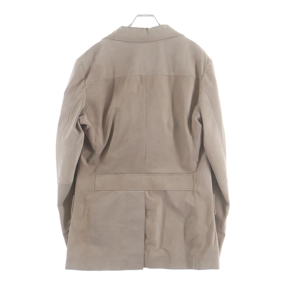 GUCCI(グッチ) ピッグレザー スウェード2Bテーラードジャケット ピンク 141223 XC066