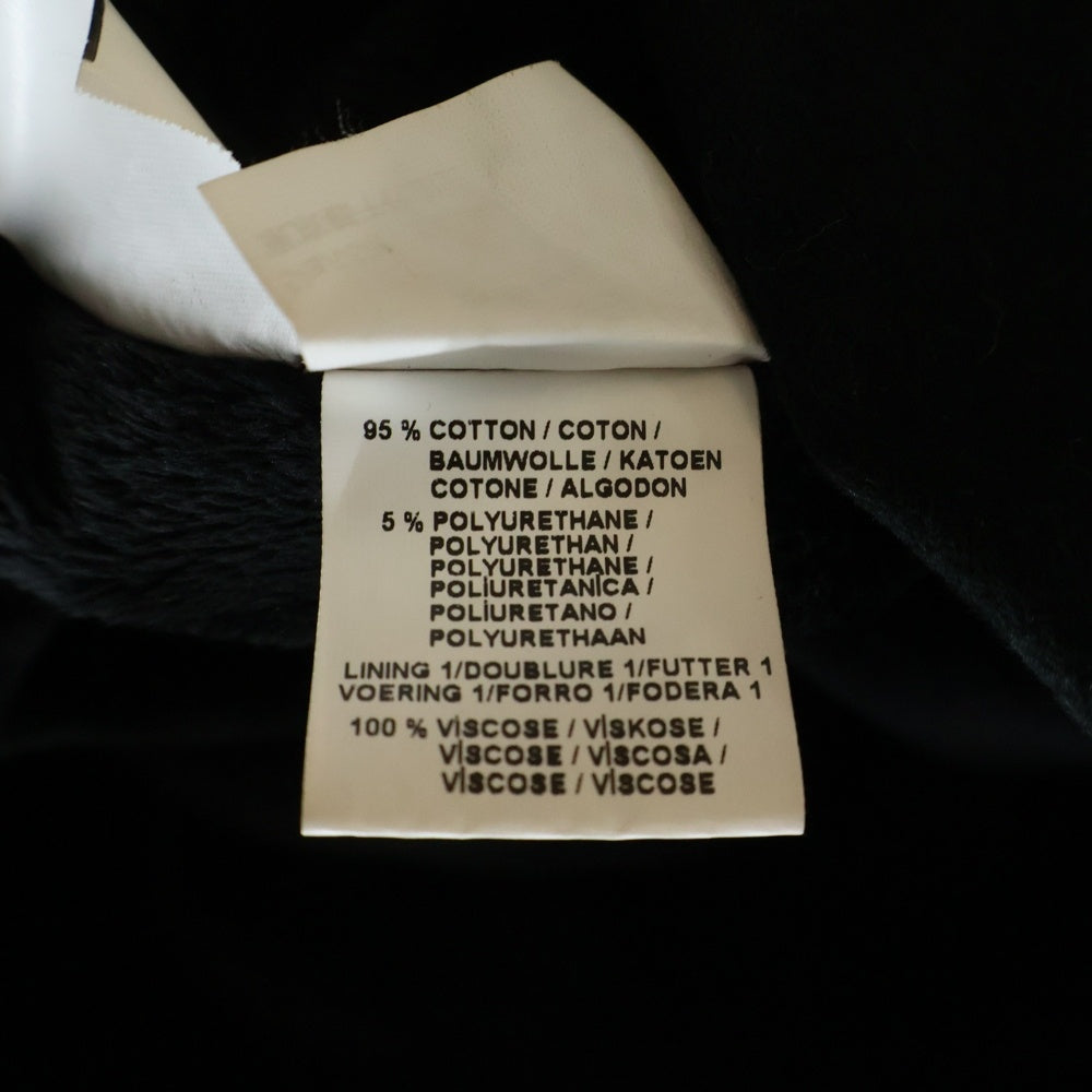 ARMANI COLLEZIONI(アルマーニ コレツィオーニ) ボアライナー 3B コットン テーラードジャケット ブラック