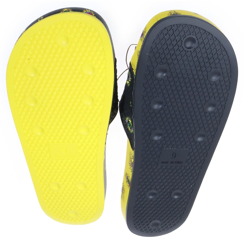 adidas(アディダス) ADILETTE TANAAMI アディレッタ タナアミ サンダル US9/27.5cm ブラック/イエロー