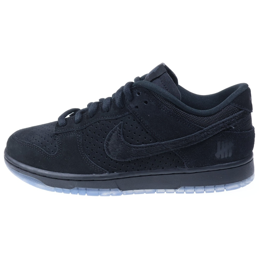 NIKE(ナイキ) ×UNDEFEATED Dunk Low SP 5 ON IT アンディフィーテッド ダンク ロー SP ファイブオンイット ローカットスニーカー ブラック US9/27cm DO9329-001