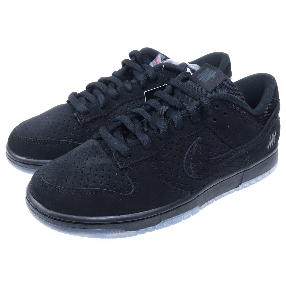 NIKE(ナイキ) ×UNDEFEATED Dunk Low SP 5 ON IT アンディフィーテッド ダンク ロー SP ファイブオンイット ローカットスニーカー ブラック US9/27cm DO9329-001