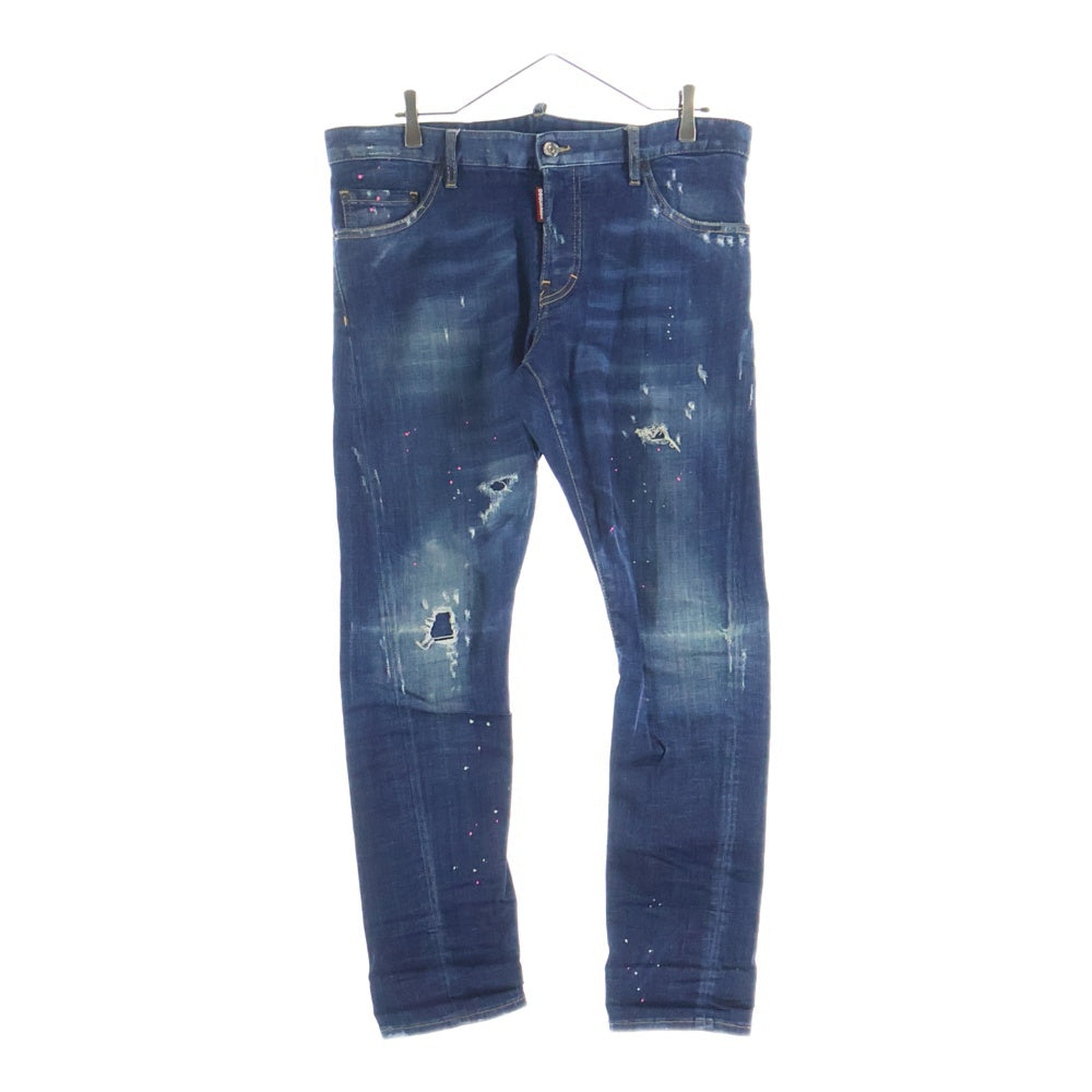 DSQUARED2(ディースクエアード) 19SS SEXY TWIST JEAN セクシー ツイスト ジーンズ デニムパンツ インディゴ