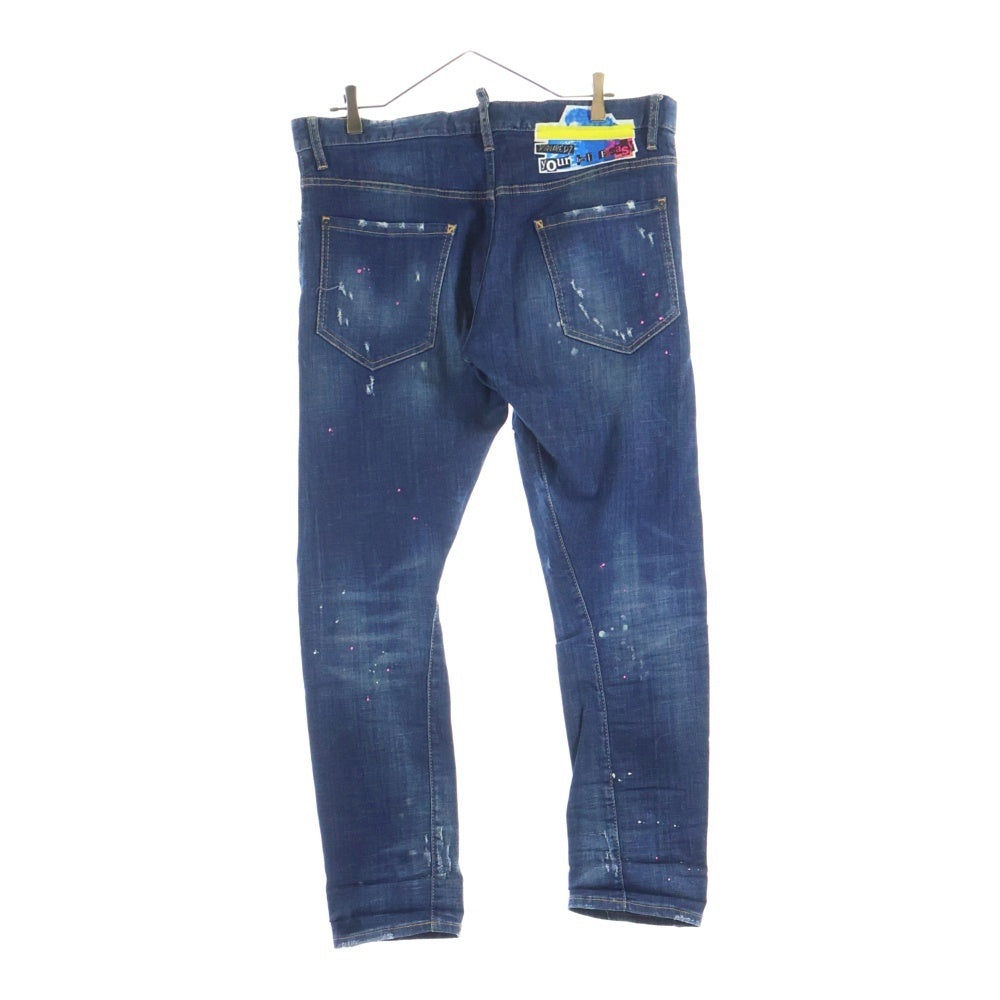 DSQUARED2(ディースクエアード) 19SS SEXY TWIST JEAN セクシー ツイスト ジーンズ デニムパンツ インディゴ