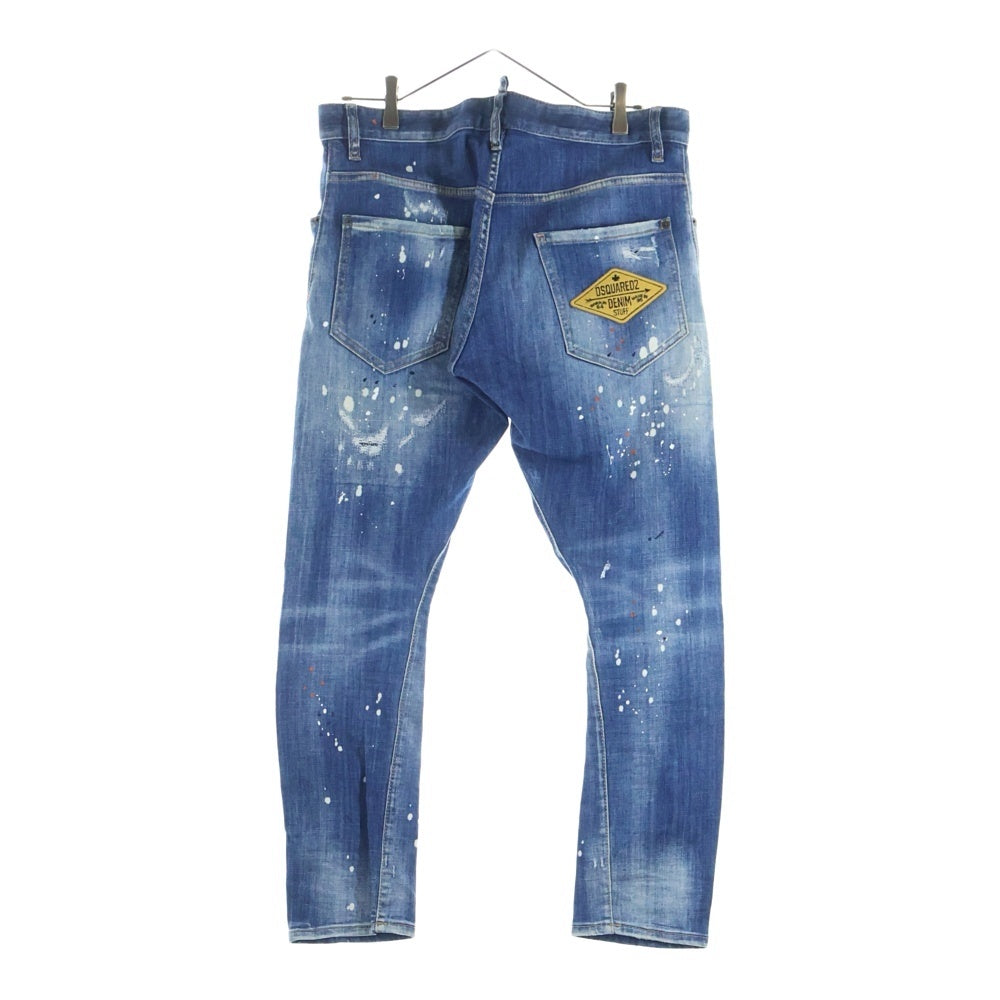 DSQUARED2(ディースクエアード) 22SS SKATER JEAN スケーター ジーンズ デニムパンツ インディゴ S71B0953 S30342