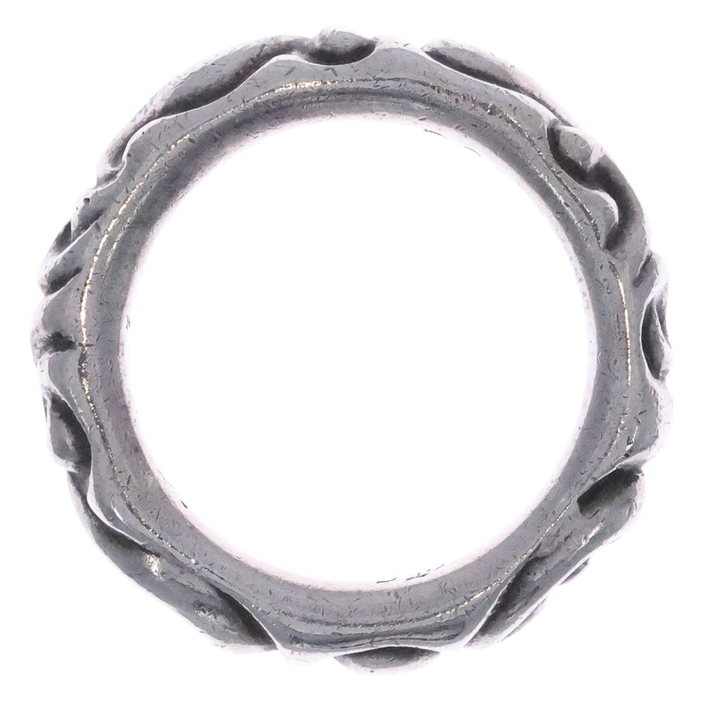CHROME HEARTS(クロムハーツ) SCRL BAND スクロールバンド リング シルバー BCA351