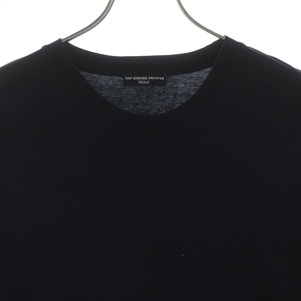 RAF SIMONS(ラフシモンズ) 18SS ×JOY DIVISION Flowers PS Regular Fit T-shirt ジョイ ディヴィジョン フラワープリント 半袖Tシャツカットソー ブラック 19001-00099
