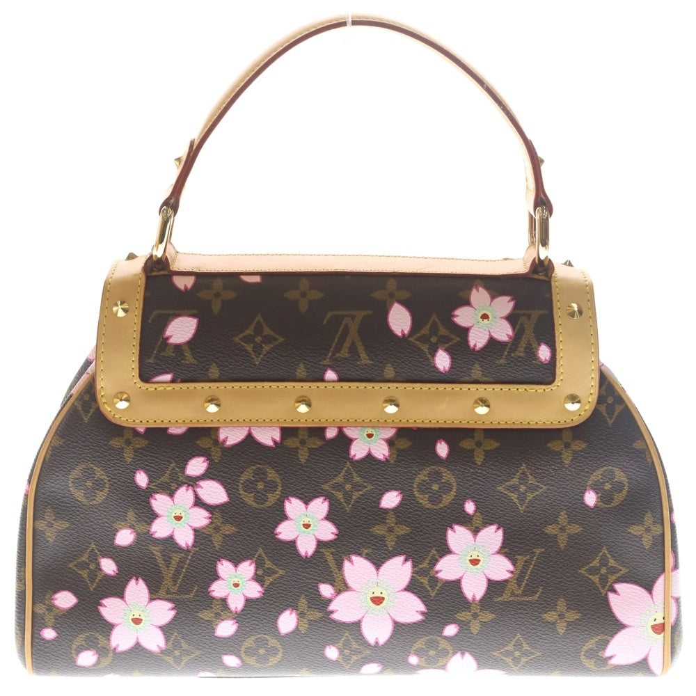 LOUIS VUITTON(ルイヴィトン) サックレトロPM モノグラム チェリーブロッサム ハンドバッグ ブラウン M92012 CA0023 レディース