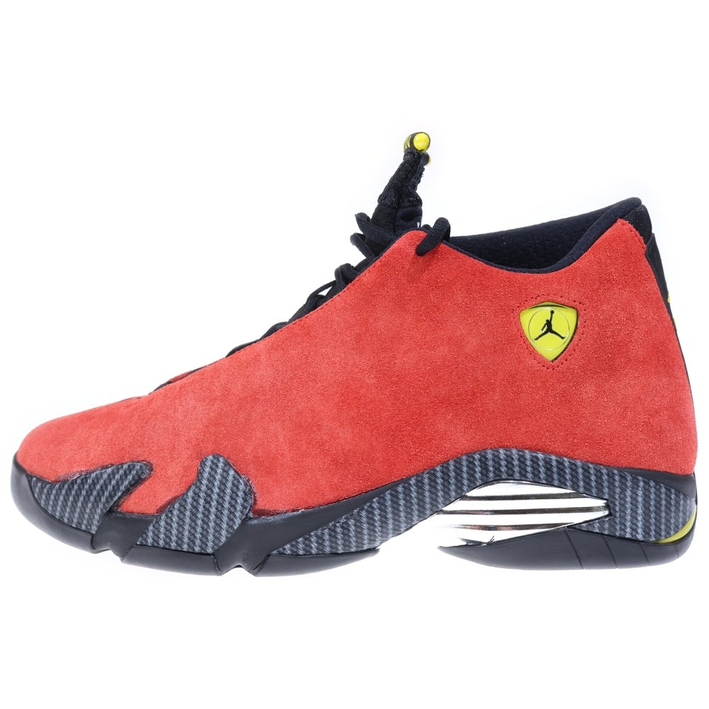 NIKE(ナイキ) AIR JORDAN 14 RETRO CHALLENGE RED エアジョーダン14 レトロ チャレンジ レッド ハイカットスニーカー レッド US10.5/28.5cm 654459-670