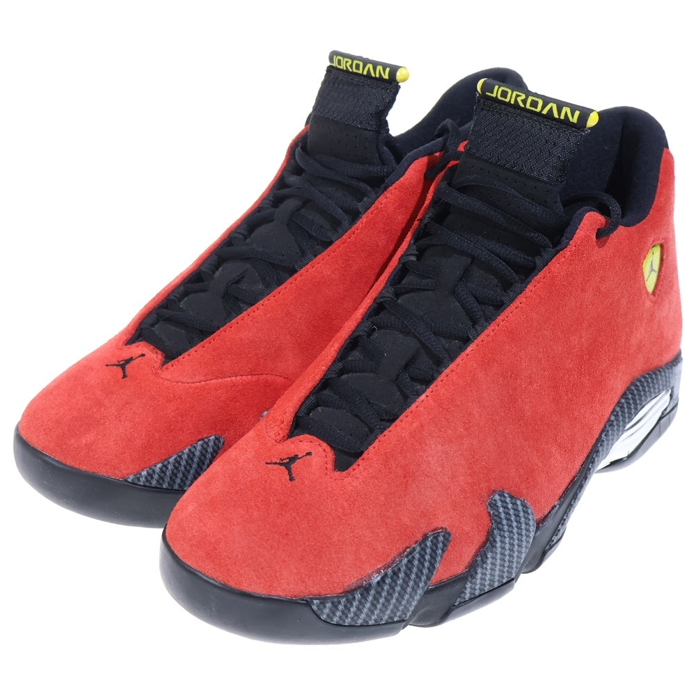 NIKE(ナイキ) AIR JORDAN 14 RETRO CHALLENGE RED エアジョーダン14 レトロ チャレンジ レッド ハイカットスニーカー レッド US10.5/28.5cm 654459-670