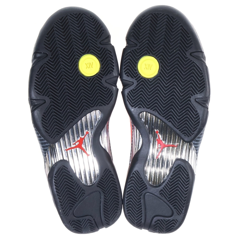 NIKE(ナイキ) AIR JORDAN 14 RETRO CHALLENGE RED エアジョーダン14 レトロ チャレンジ レッド ハイカットスニーカー レッド US10.5/28.5cm 654459-670