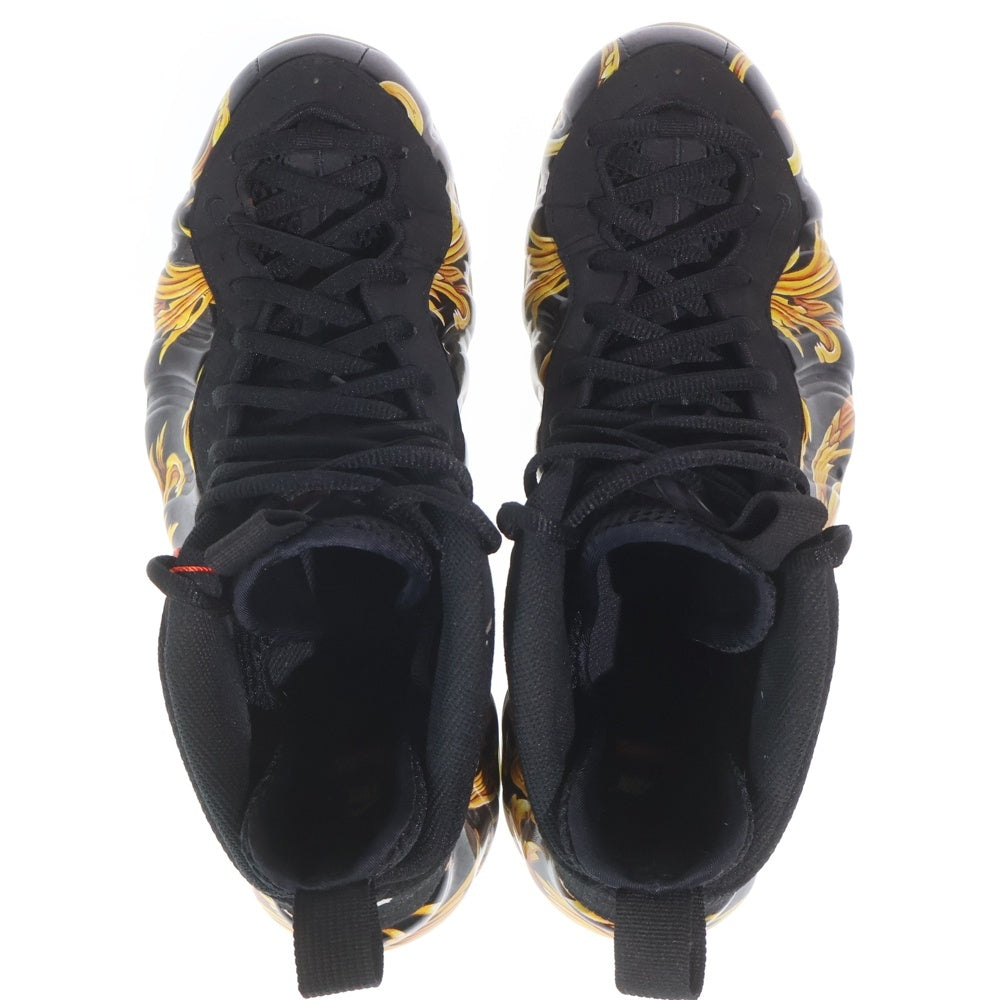 NIKE(ナイキ) 14SS ×SUPREME AIR FOAMPOSITE 1 SUPREME SP エアフォームポジット シュプリーム ハイカットスニーカー ブラック US10.5/28.5cm 652792-001