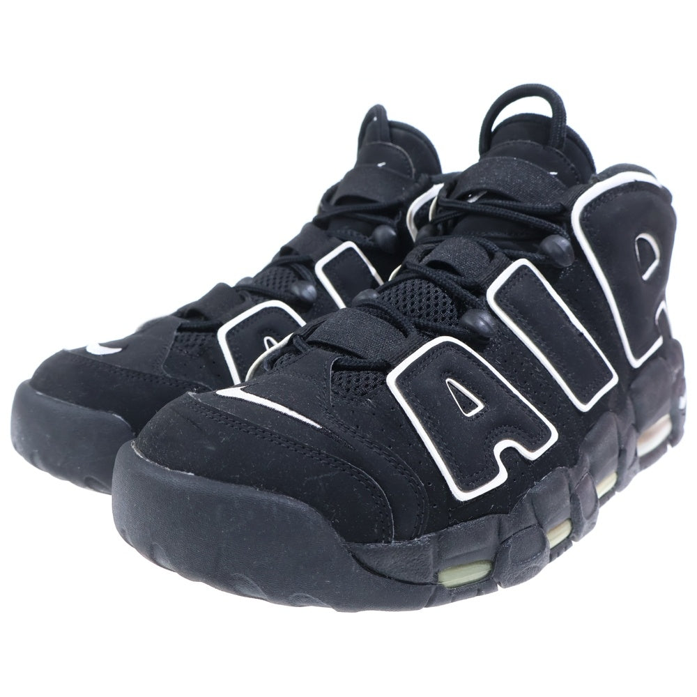 NIKE(ナイキ) AIR MORE UPTEMPO エアモアアップテンポ ハイカットスニーカー ブラック US10.5/28.5cm 414962-002