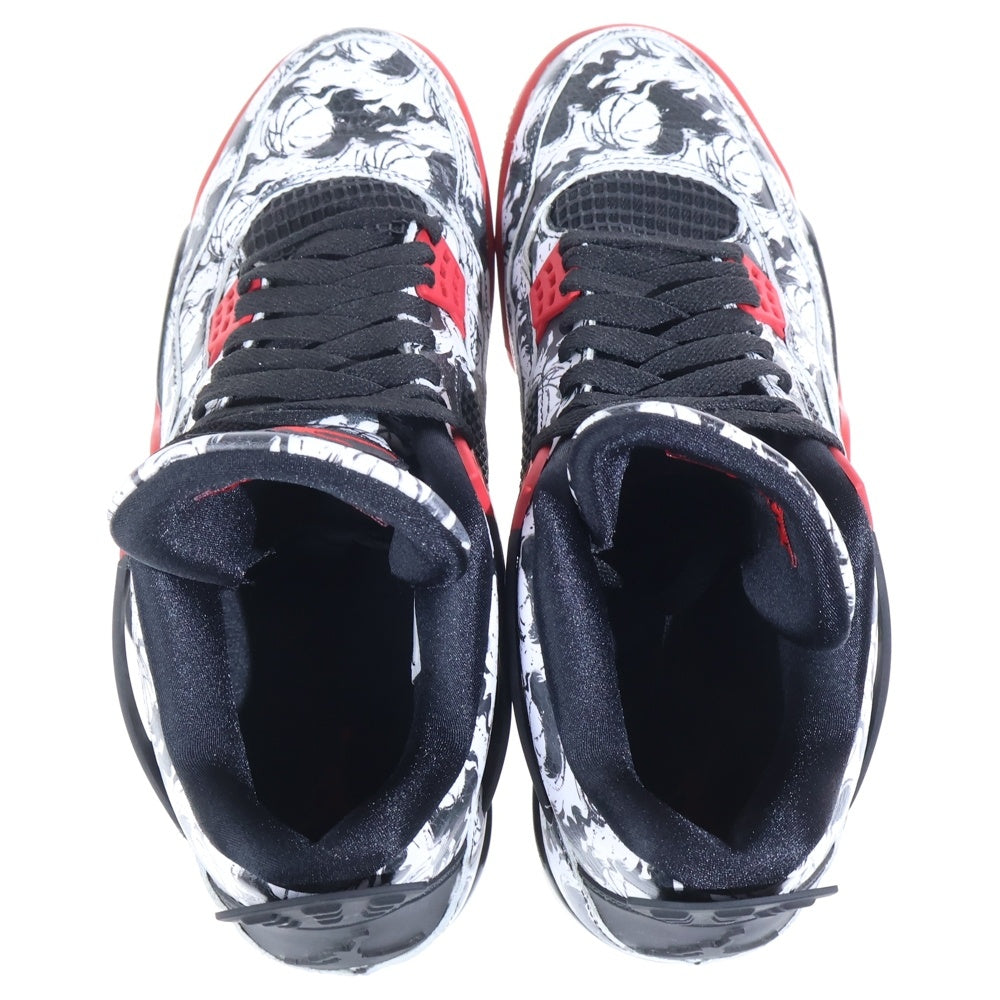 NIKE(ナイキ) AIR JORDAN 4 RETRO TATTOO エアジョーダン 4 レトロ タトゥー ハイカットスニーカー マルチカラー US10.5/28.5cm BQ0897-006