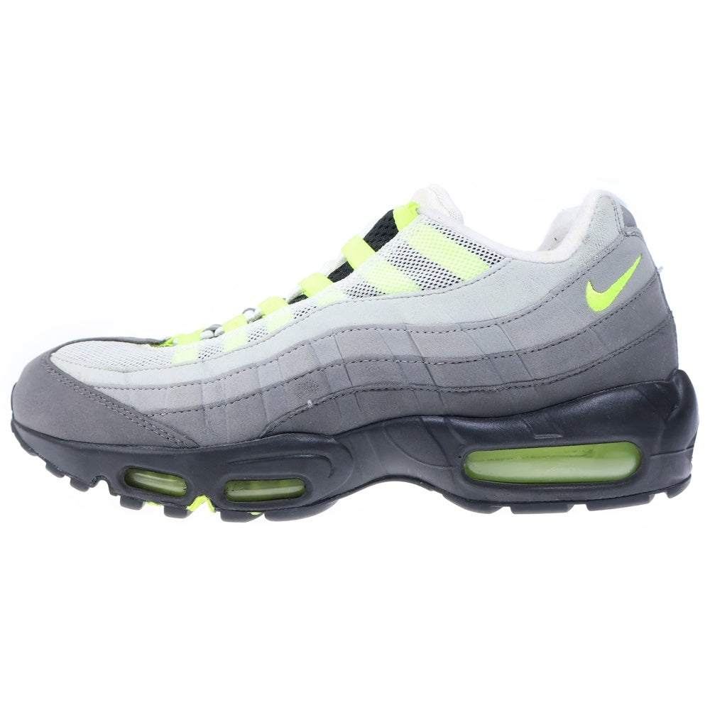 NIKE(ナイキ) AIR MAX 95 OG YELLOW GRADATION エアマックス95 イエローグラデ ローカットスニーカー グレー/イエロー US10/28cm 554970-071