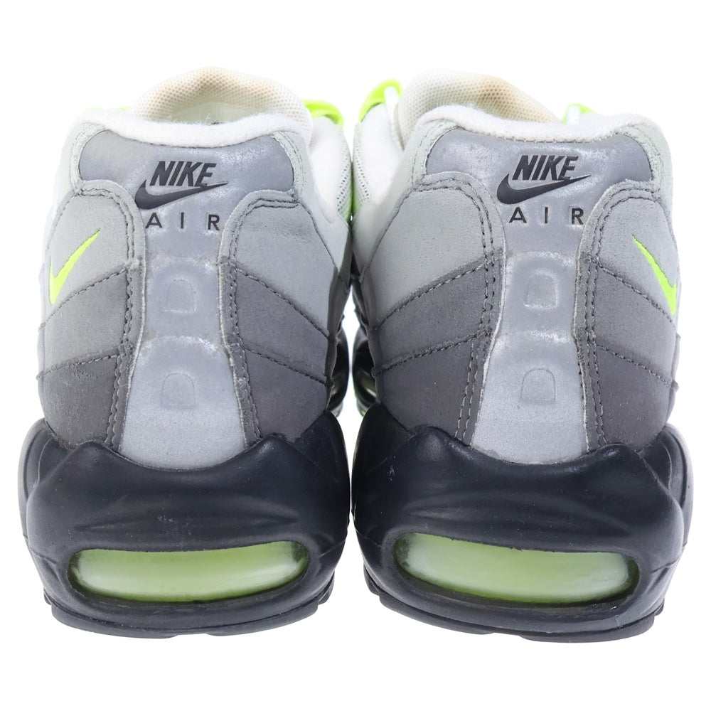 NIKE(ナイキ) AIR MAX 95 OG YELLOW GRADATION エアマックス95 イエローグラデ ローカットスニーカー グレー/イエロー US10/28cm 554970-071