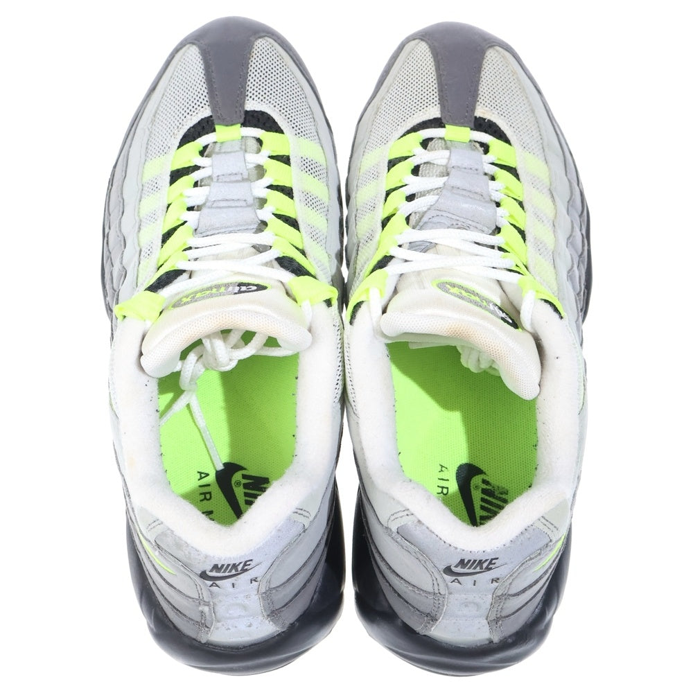 NIKE(ナイキ) AIR MAX 95 OG YELLOW GRADATION エアマックス95 イエローグラデ ローカットスニーカー グレー/イエロー US10/28cm 554970-071