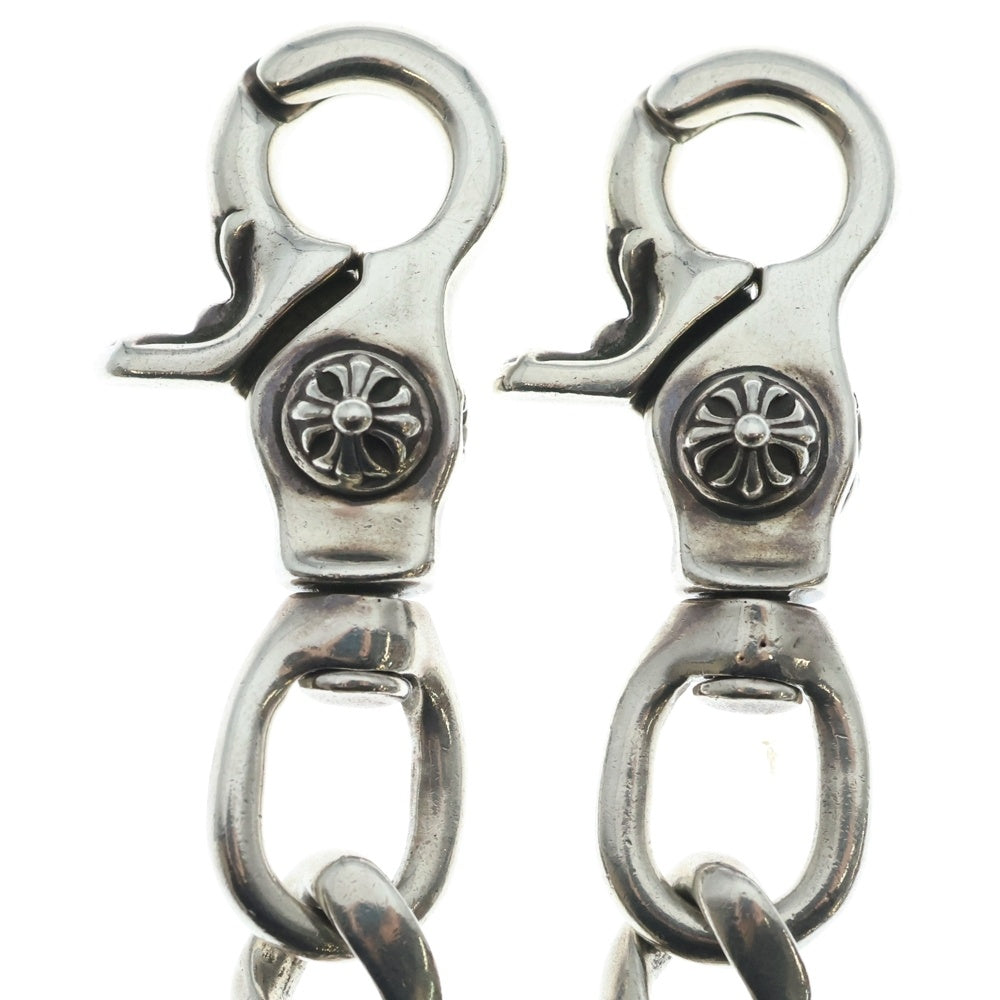 CHROME HEARTS(クロムハーツ) CLASSIC LONG-T/2クリップロングクラシック ウォレットチェーン シルバー BCA066