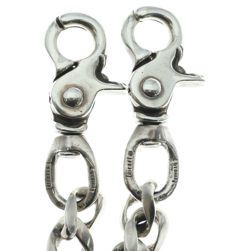 CHROME HEARTS(クロムハーツ) CLASSIC LONG-T/2クリップロングクラシック ウォレットチェーン シルバー BCA066