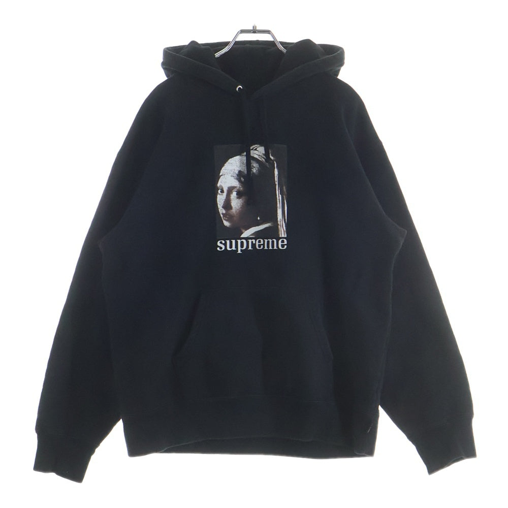 SUPREME(シュプリーム) 20AW Pearl Hooded Sweatshirt パール フーデッド スウエットシャツ プルオーバーパーカー ブラック