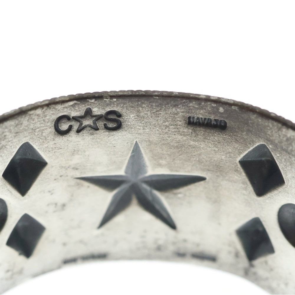 CODY SANDERSON(コディーサンダーソン) 1.5INCH MULTI SHERIFF STAR CUFFS マルチシェリフスター バングル ブレスレット シルバー