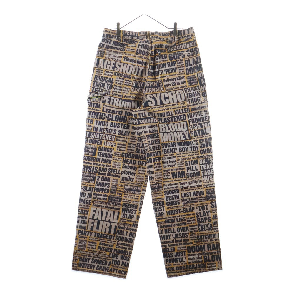 SUPREME(シュプリーム) 25AW ×Dash Snow Double Knee Painter Pant ダッシュスノー ダブルニー ペインターパンツ ブラウン