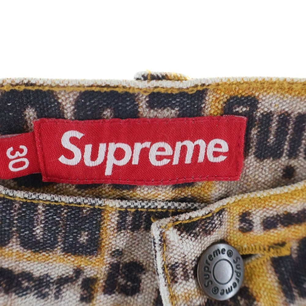 SUPREME(シュプリーム) 25AW ×Dash Snow Double Knee Painter Pant ダッシュスノー ダブルニー ペインターパンツ ブラウン