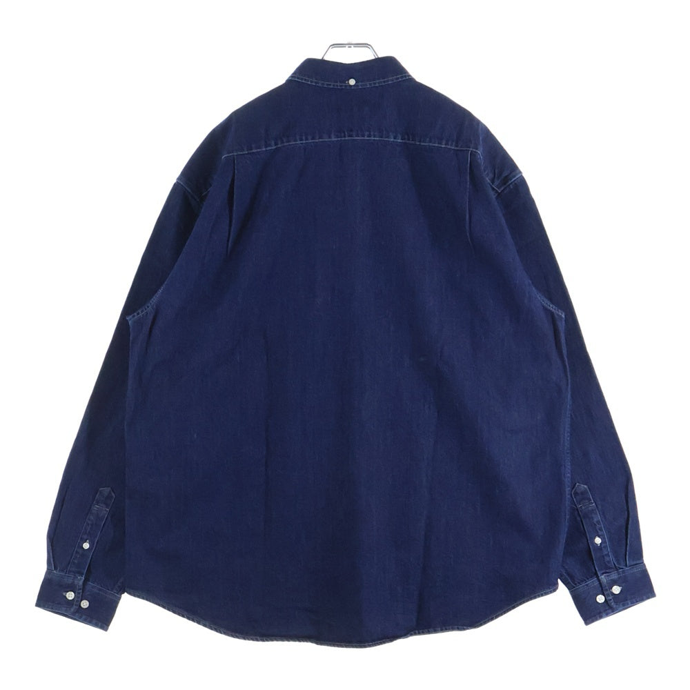 SUPREME(シュプリーム) 25AW Small Box Denim Shirt スモールボックスロゴ 長袖デニムシャツ インディゴ