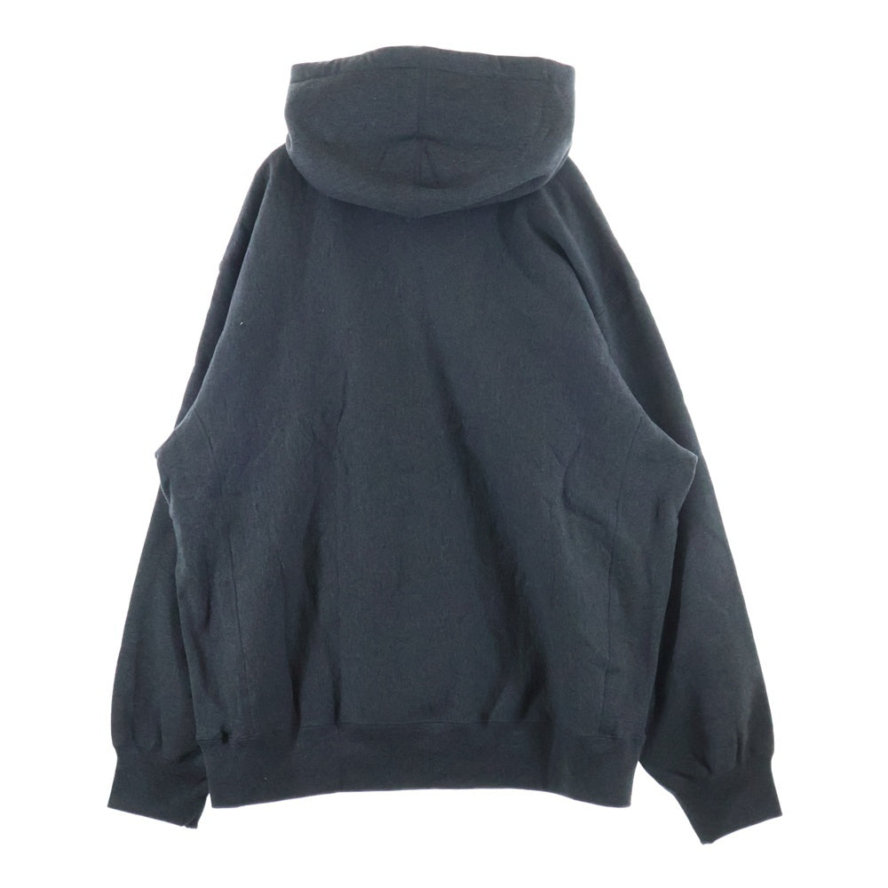 SUPREME(シュプリーム) Small Box Hooded Sweatshirt スモールボックス スウェットパーカー グレー