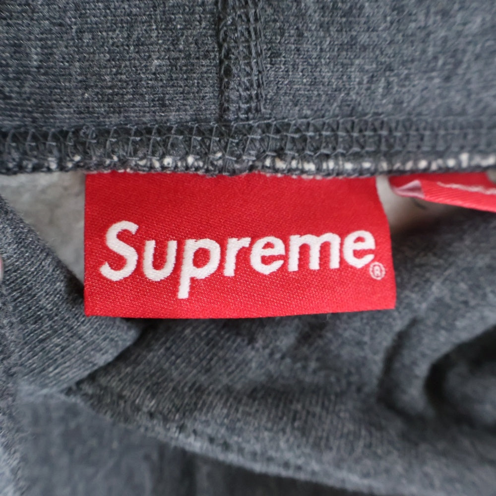 SUPREME(シュプリーム) Small Box Hooded Sweatshirt スモールボックス スウェットパーカー グレー