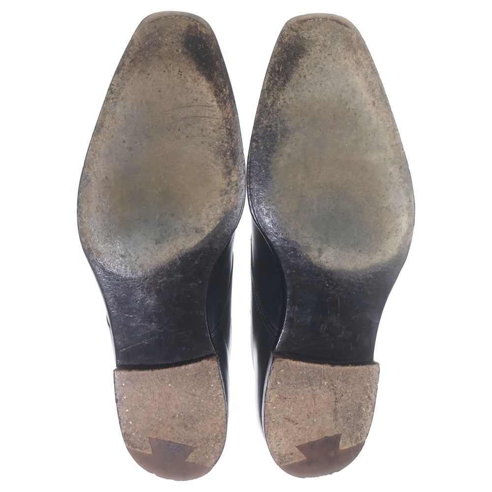 Crockett&Jones(クロケットアンドジョーンズ) レザーレースアップシューズ ローファー 革靴 ブラック 8