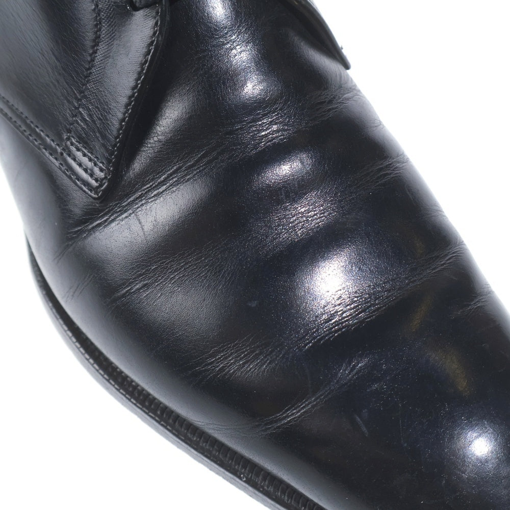 Crockett&Jones(クロケットアンドジョーンズ) レザーレースアップシューズ ローファー 革靴 ブラック 8