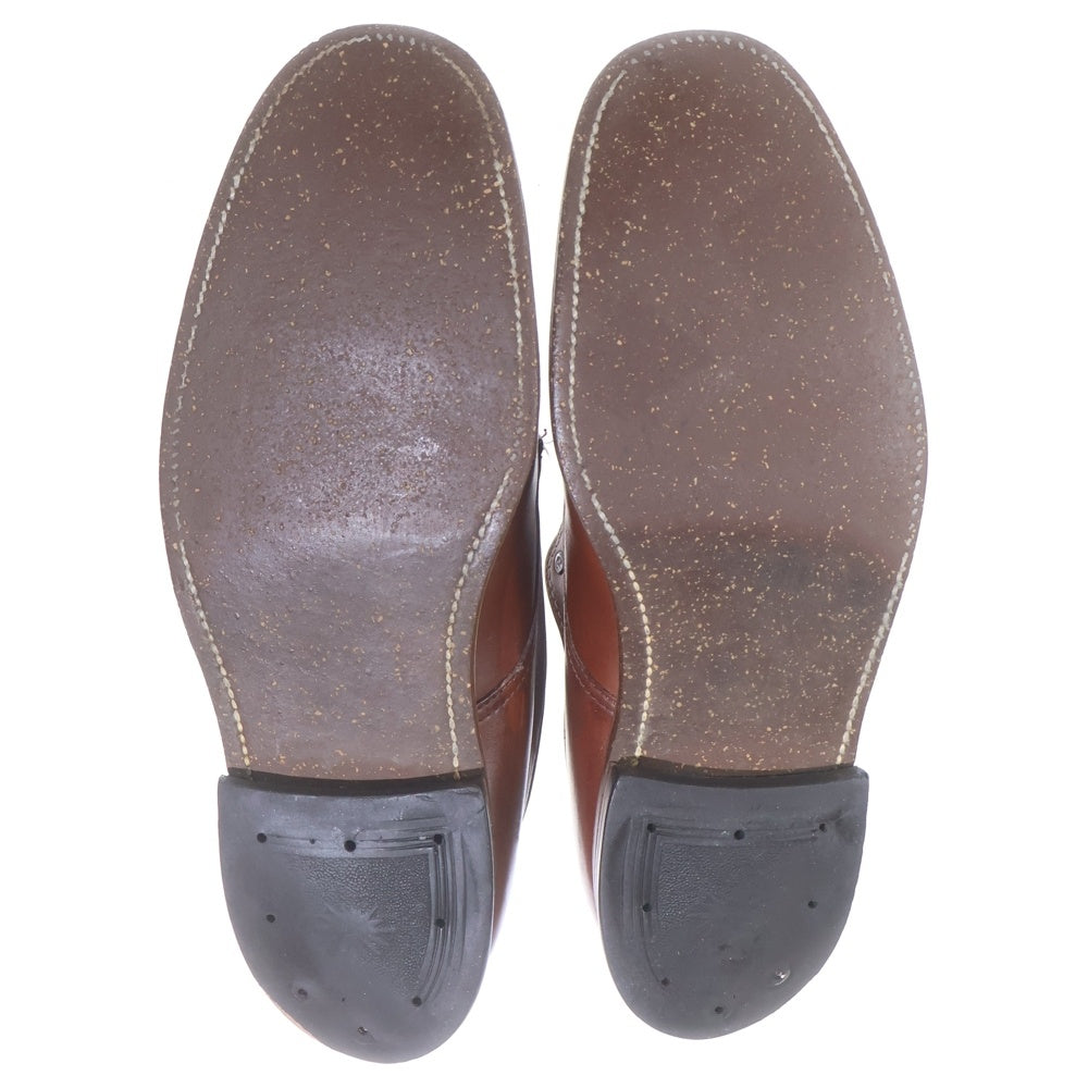 Alden(オールデン) Uチップ レザーシューズ ローファー 革靴 ブラウン 8 1/2