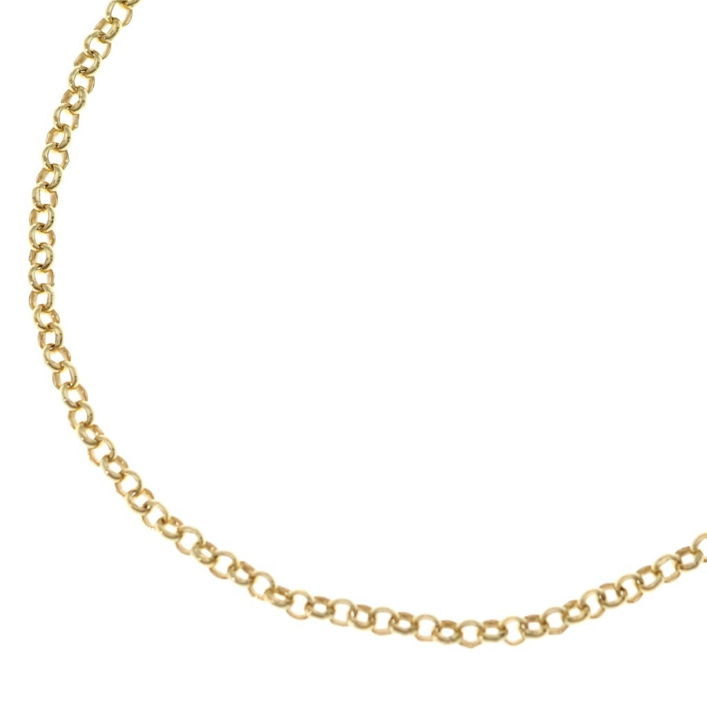 chrome hearts クロムハーツ　22k　ロールチェーン 20inch CHROME HEARTS(クロムハーツ) 22K NECKCHAIN R20 オールド ロール
