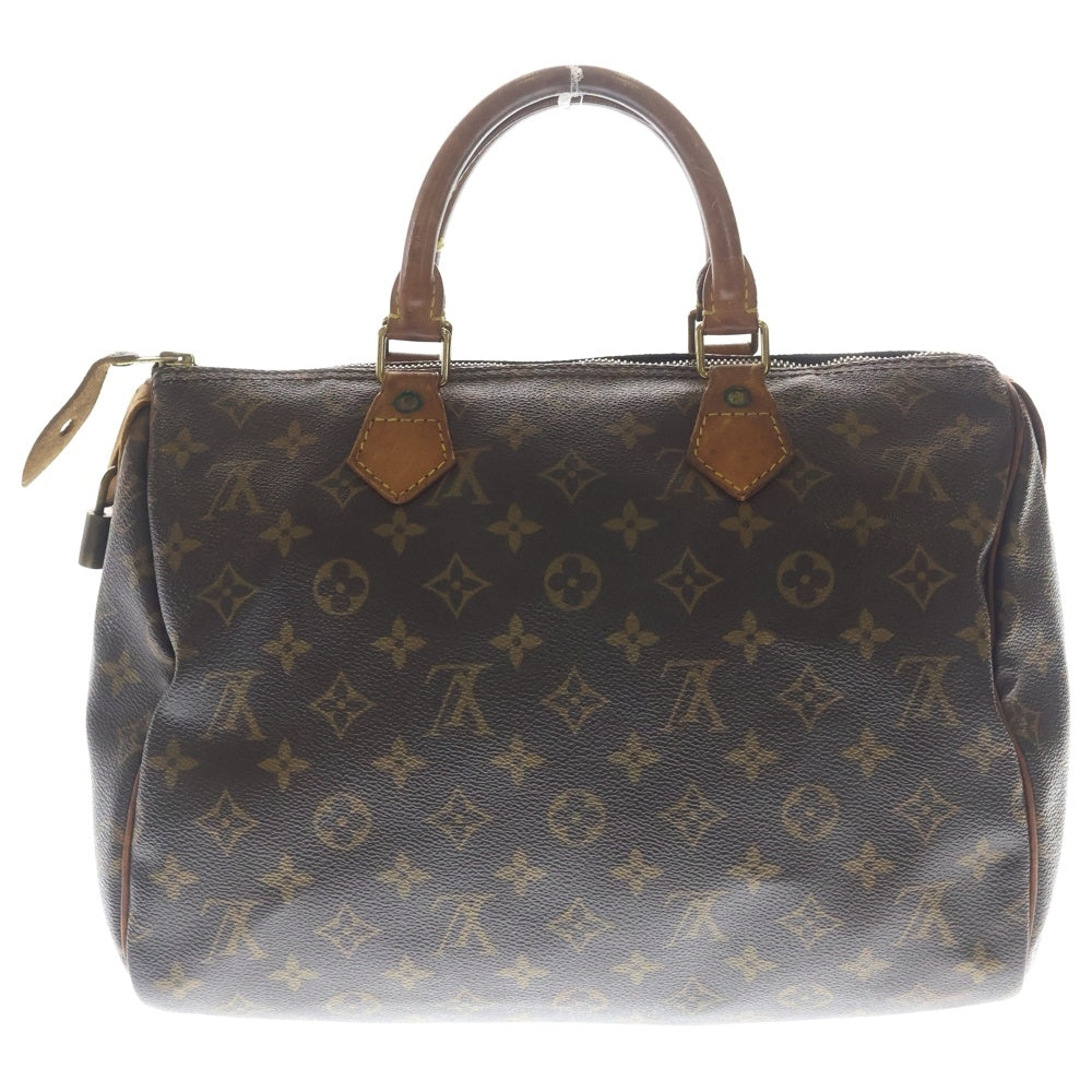LOUIS VUITTON(ルイヴィトン) スピーディ30 モノグラム ハンドバッグ ミニボストンバッグ ブラウン M41526 VI0923 レディース