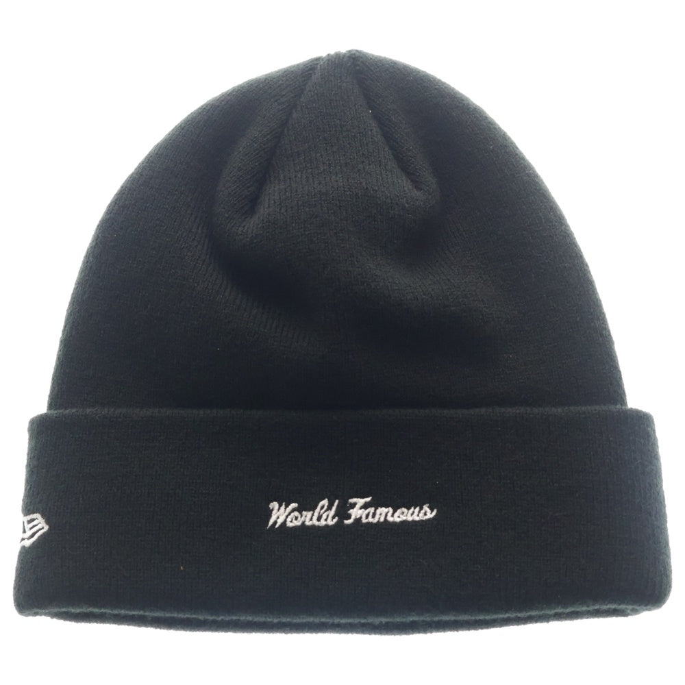 SUPREME(シュプリーム) 22AW ×NEWERA ニューエラ Box Logo Beanie ボックスロゴビーニー ニットキャップ 帽子 ブラック