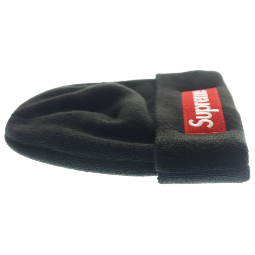 SUPREME(シュプリーム) 22AW ×NEWERA ニューエラ Box Logo Beanie ボックスロゴビーニー ニットキャップ 帽子 ブラック