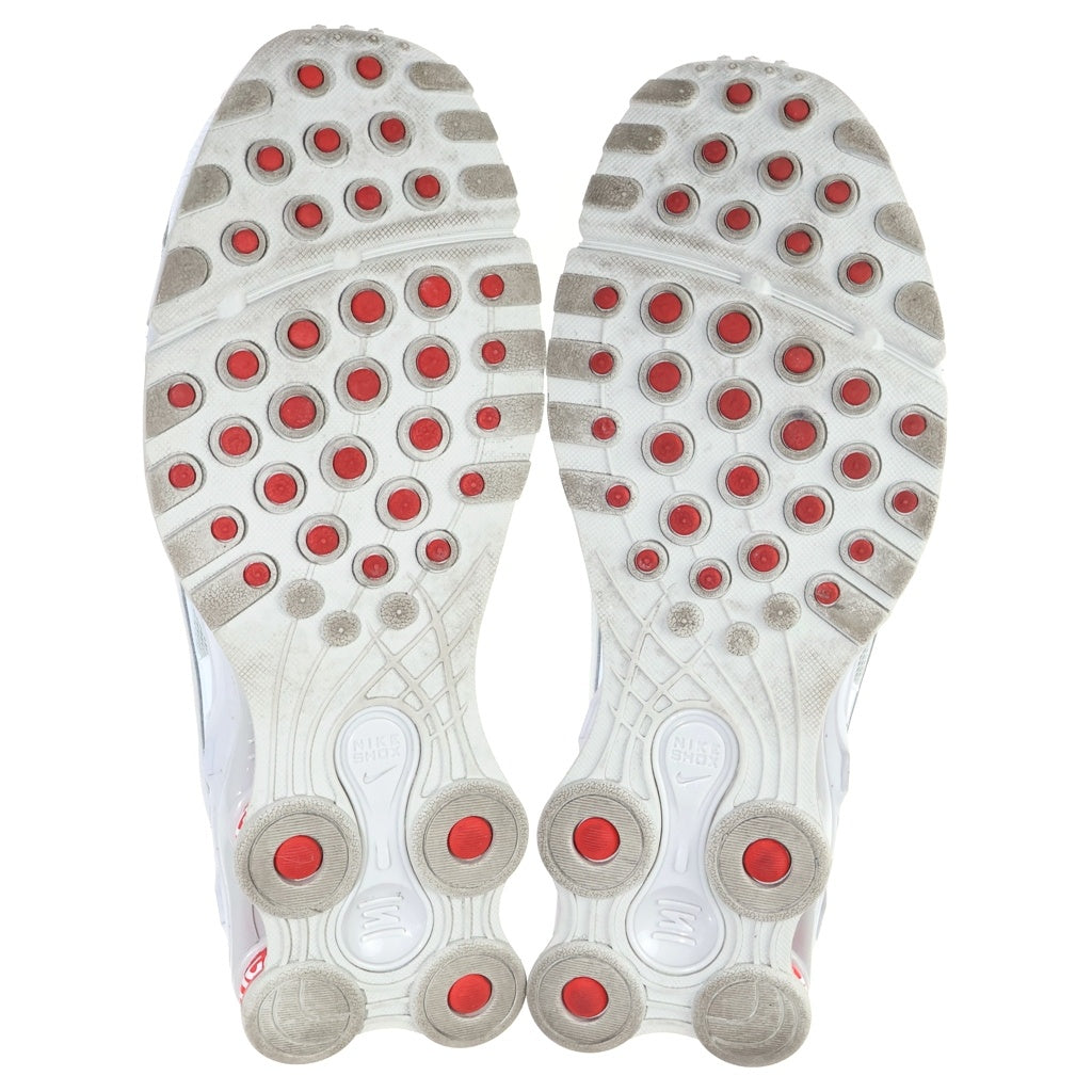 SUPREME(シュプリーム) 22SS ×NIKE SHOX RIDE 2 SP DN1615-100 ナイキ ショックスライド2 スニーカー シューズ ホワイト/グレー/レッド US10.5/28.5cm