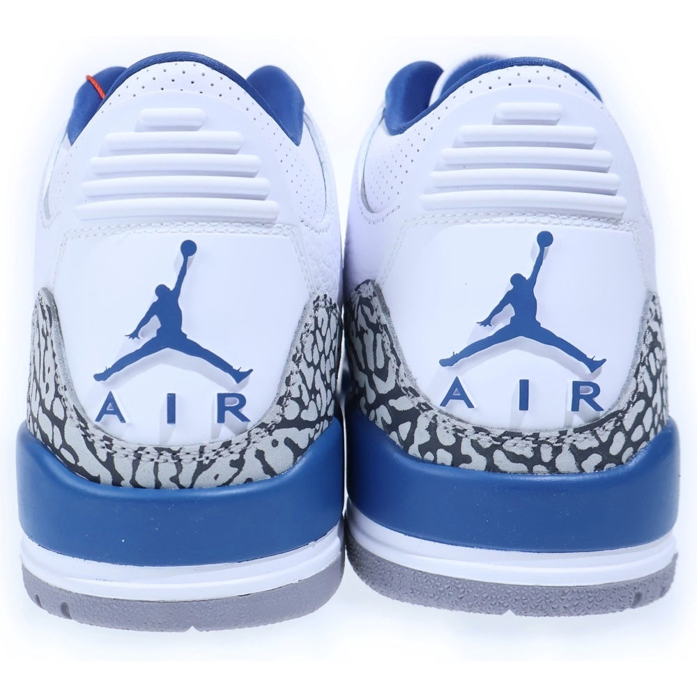 NIKE(ナイキ) AIR JORDAN 3 RETRO TRUE BLUE AND COPPER エアジョーダン3 レトロ トゥルーブルーアンドコッパー ミッドカットスニーカー US9.5/27.5cm CT8532-148
