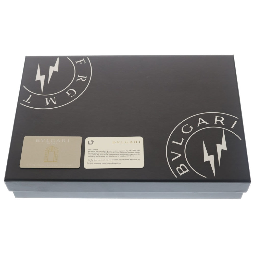 BVLGARI(ブルガリ) ×FRGMT Leather Clutch Bag フラグメント レザー クラッチバッグ ブラック