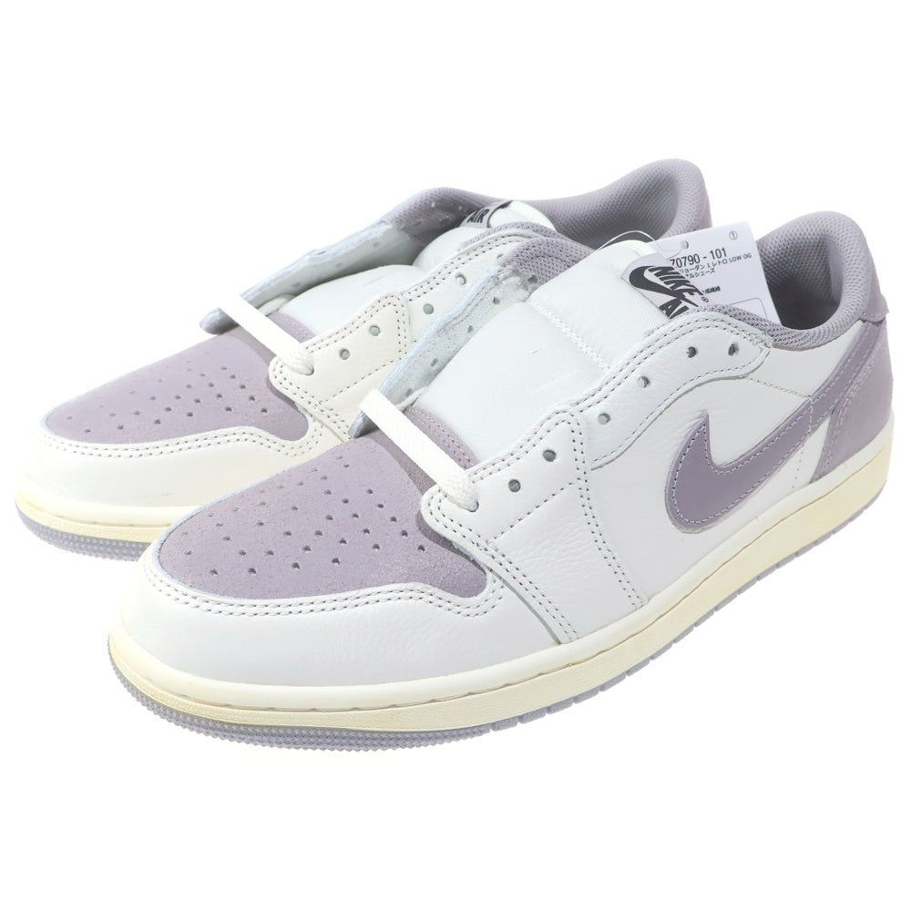 NIKE(ナイキ) AIR JORDAN 1 RETRO LOW OG ATMOSPHERE GREY エアジョーダン1 レトロ ローカットスニーカー グレー US9/27cm CZ0790-101